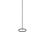 Free standing poles needed to install string lights