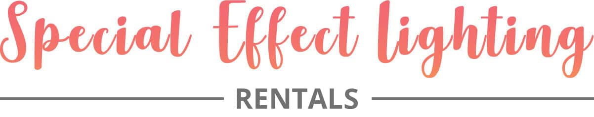 Rent Special Effect Lighting