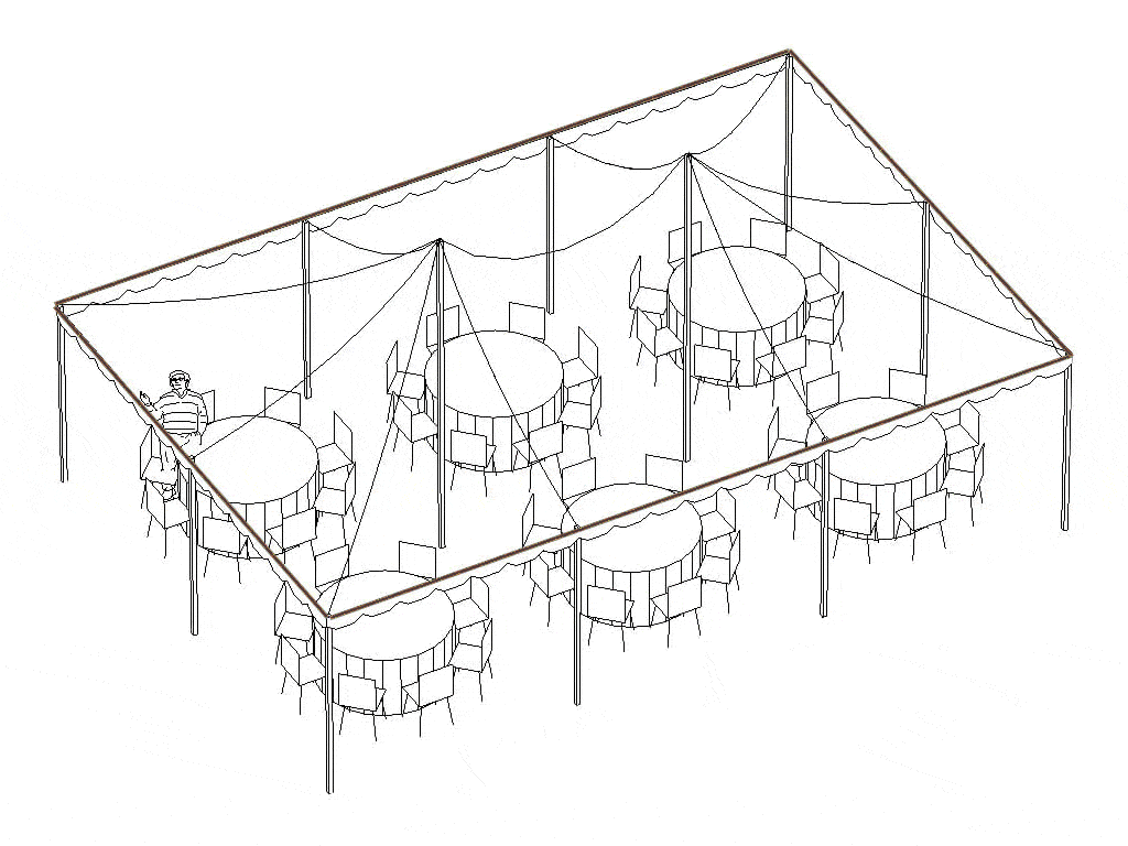 Full Canopy Lighting installation animation