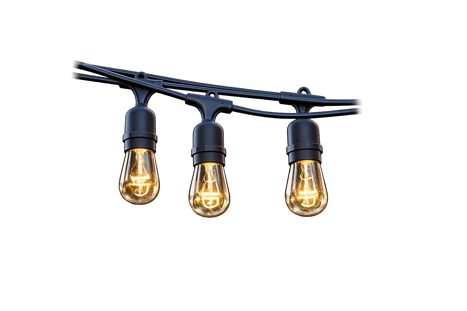 Edison string lights