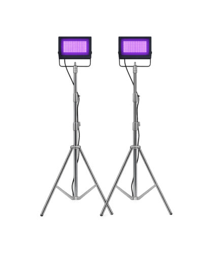 Outdoor Black Light Package in use